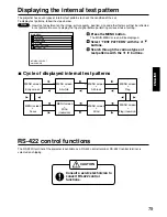 Preview for 79 page of Panasonic PT-D7500E Operating Instructions Manual