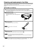 Preview for 92 page of Panasonic PT-D7500E Operating Instructions Manual