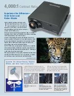 Preview for 5 page of Panasonic PT-D7700 Brochure & Specs