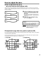 Preview for 41 page of Panasonic PT-D7700 Operating Instructions Manual