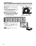 Preview for 42 page of Panasonic PT-D7700 Operating Instructions Manual