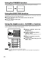 Preview for 48 page of Panasonic PT-D7700 Operating Instructions Manual