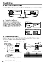 Предварительный просмотр 18 страницы Panasonic PT-D7700E Operating Instructions Manual