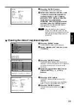 Предварительный просмотр 39 страницы Panasonic PT-D7700E Operating Instructions Manual