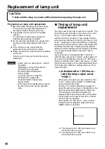 Предварительный просмотр 98 страницы Panasonic PT-D7700E Operating Instructions Manual