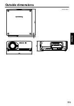 Предварительный просмотр 105 страницы Panasonic PT-D7700E Operating Instructions Manual