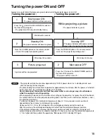 Preview for 15 page of Panasonic PT-D9510U Operating Instructions Manual