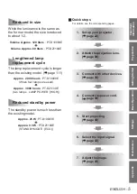 Preview for 5 page of Panasonic PT-DS100XE  ( ) Operating Instructions Manual