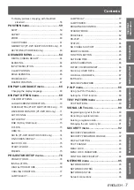 Preview for 7 page of Panasonic PT-DS100XE  ( ) Operating Instructions Manual