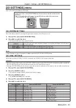 Preview for 91 page of Panasonic PT-DS12KE Operating Instructions Manual