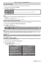 Preview for 95 page of Panasonic PT-DS12KE Operating Instructions Manual