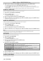 Предварительный просмотр 124 страницы Panasonic PT-DS12KE Operating Instructions Manual