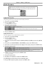 Предварительный просмотр 125 страницы Panasonic PT-DS12KE Operating Instructions Manual