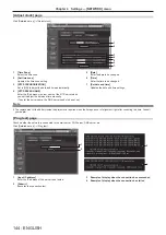 Preview for 144 page of Panasonic PT-DS12KE Operating Instructions Manual