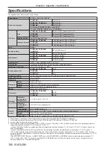 Preview for 180 page of Panasonic PT-DS12KE Operating Instructions Manual