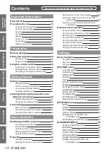 Preview for 12 page of Panasonic PT-DS20KE Operating Instructions Manual