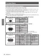 Preview for 34 page of Panasonic PT-DS8500 Operating Instructions Manual