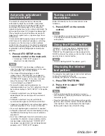 Preview for 47 page of Panasonic PT-DW100E Operating Instructions Manual