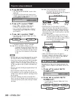 Preview for 80 page of Panasonic PT-DW100E Operating Instructions Manual