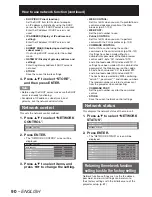 Preview for 90 page of Panasonic PT-DW100E Operating Instructions Manual