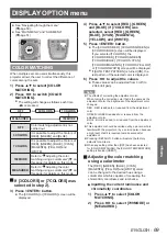 Предварительный просмотр 69 страницы Panasonic PT-DW105XEA Operating Instructions (Functional Manual)