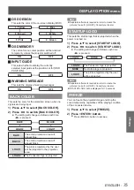 Предварительный просмотр 75 страницы Panasonic PT-DW105XEA Operating Instructions (Functional Manual)