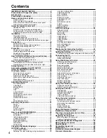 Preview for 4 page of Panasonic PT DW5100UL Operating Instructions Manual