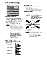 Preview for 38 page of Panasonic PT DW5100UL Operating Instructions Manual