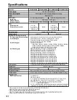 Preview for 60 page of Panasonic PT DW5100UL Operating Instructions Manual