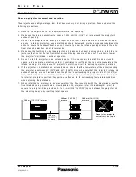 Предварительный просмотр 13 страницы Panasonic PT-DW530 Spec File