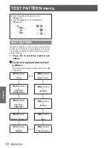 Preview for 70 page of Panasonic PT-DW530U Operating Instructions Manual