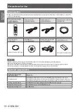 Preview for 16 page of Panasonic PT-DW730E Operating Instructions Manual