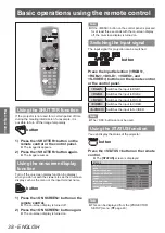 Предварительный просмотр 38 страницы Panasonic PT-DW730E Operating Instructions Manual