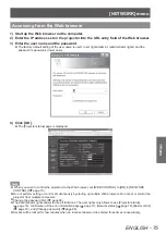 Preview for 75 page of Panasonic PT-DW730E Operating Instructions Manual