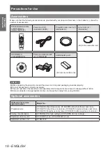 Preview for 16 page of Panasonic PT-DW730U Operating Instructions Manual