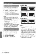 Preview for 50 page of Panasonic PT-DW730U Operating Instructions Manual