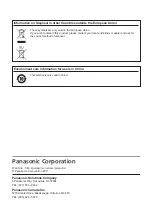 Preview for 108 page of Panasonic PT-DW730U Operating Instructions Manual