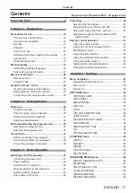 Preview for 11 page of Panasonic PT-DW740 Operating Instructions Manual