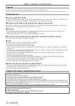 Preview for 16 page of Panasonic PT-DW740 Operating Instructions Manual