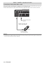 Preview for 24 page of Panasonic PT-DW740 Operating Instructions Manual