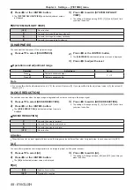 Preview for 58 page of Panasonic PT-DW740 Operating Instructions Manual