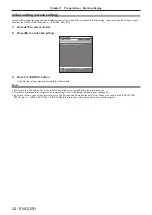 Preview for 24 page of Panasonic PT-DW830E Operating Instructions Manual