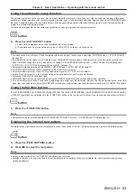 Preview for 63 page of Panasonic PT-DW830E Operating Instructions Manual