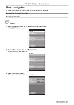 Preview for 65 page of Panasonic PT-DW830E Operating Instructions Manual