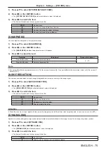 Preview for 75 page of Panasonic PT-DW830E Operating Instructions Manual