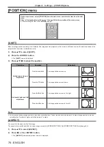 Preview for 78 page of Panasonic PT-DW830E Operating Instructions Manual