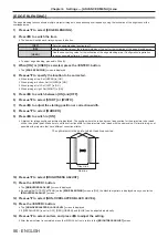 Preview for 86 page of Panasonic PT-DW830E Operating Instructions Manual