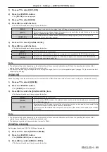 Preview for 99 page of Panasonic PT-DW830E Operating Instructions Manual