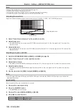 Preview for 106 page of Panasonic PT-DW830E Operating Instructions Manual