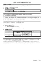 Preview for 111 page of Panasonic PT-DW830E Operating Instructions Manual